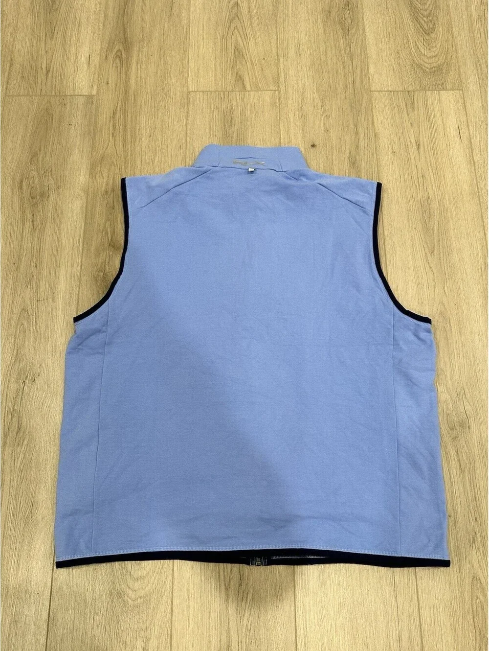 NWT Ralph Lauren RLX Golf Full Zip Wicking Stretch Vest Blue Men's Size 2XL